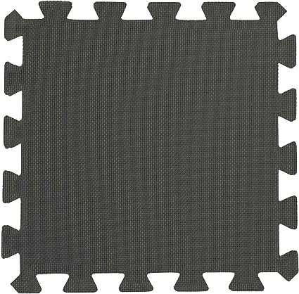 INTERLOCKING EVA GREY SOFT FOAM MATS 30x30cm (1 Pack of 10 Pieces)